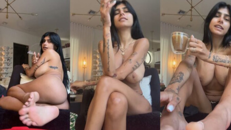 Mia Khalifa Arab Porn Stars Café et Cigarette du Matin Nude Vidéo Leaks Borntobefuck